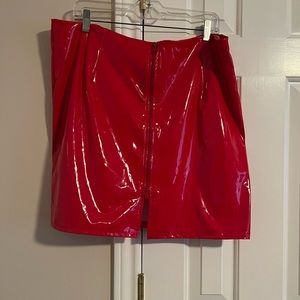 Epic Apparel Latex mini skirt